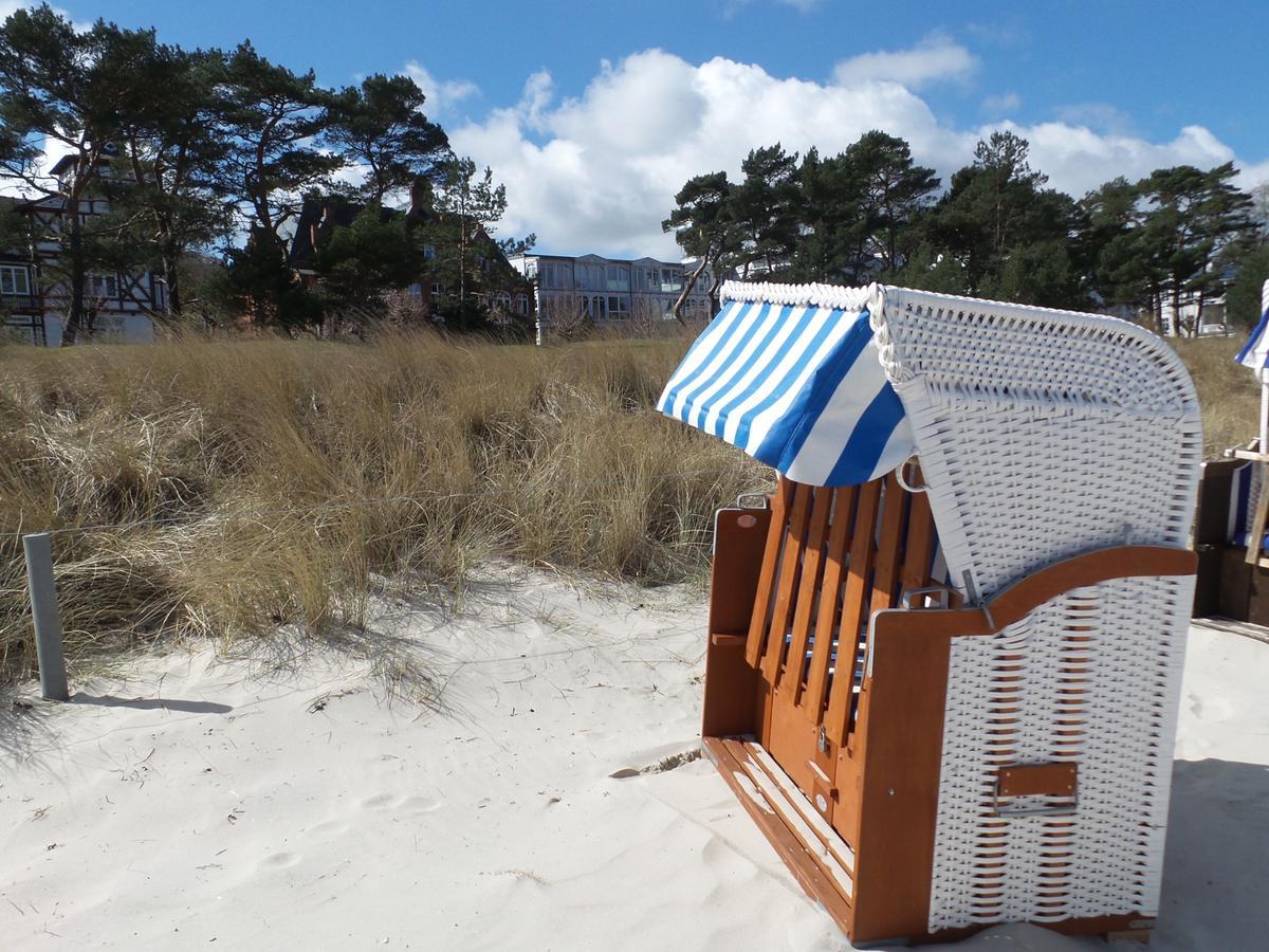 Strandnahe Fewo Mit Terrasse, Villa Vergissmeinnicht 01, Binz Buitenkant foto